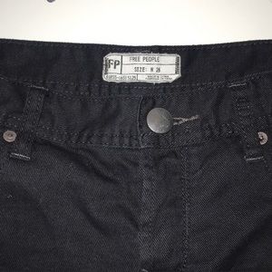 FREE PEOPLE Black Shorties!